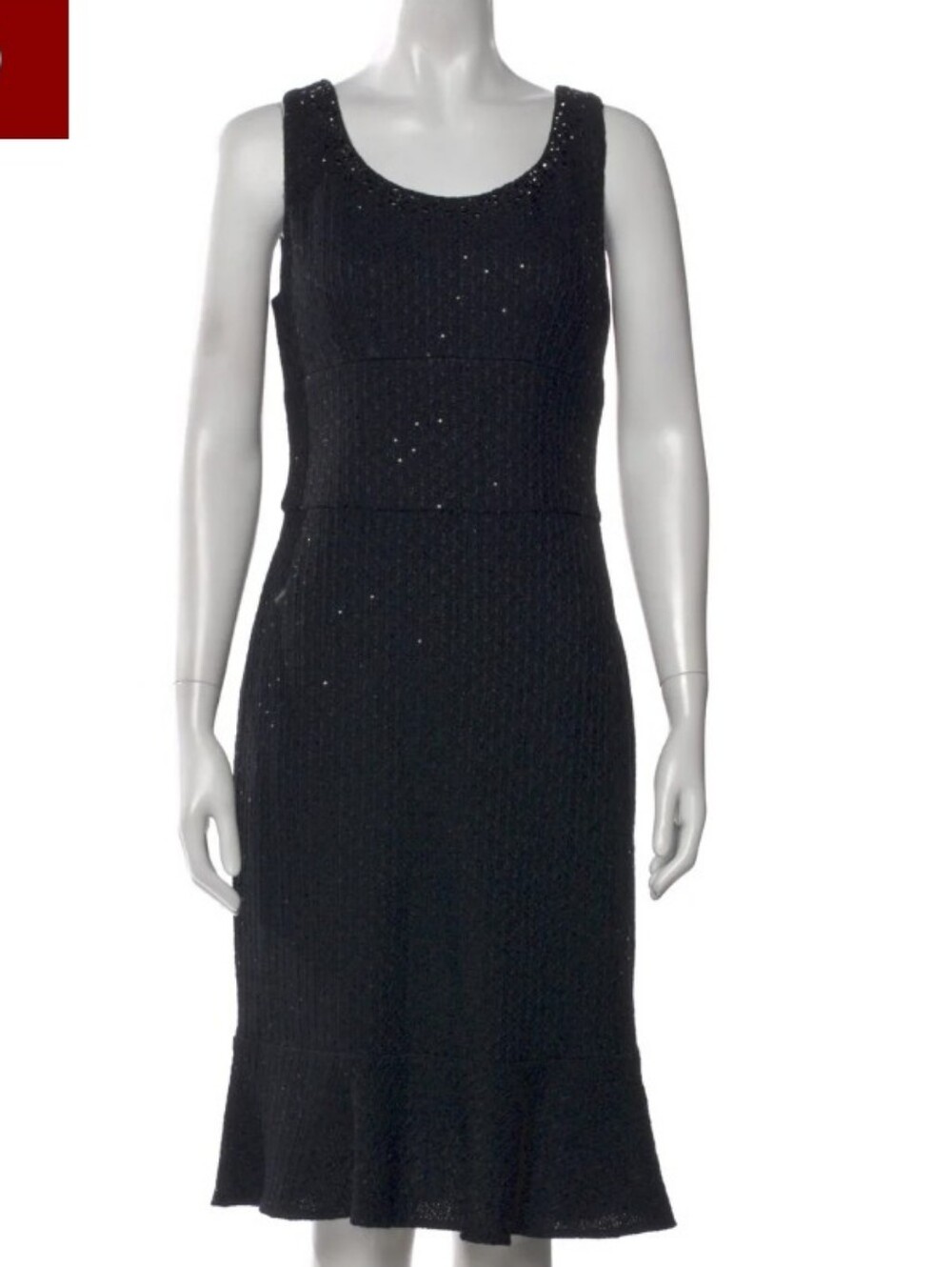 St. John sequined cocktail dress Sz 4